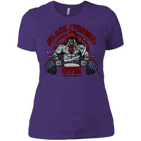 T-Shirts Purple / X-Small Black Pyramid Gym Women's Premium T-Shirt