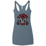 T-Shirts Indigo / X-Small Black Pyramid Gym Women's Triblend Racerback Tank