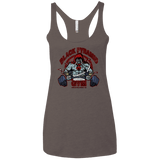 T-Shirts Macchiato / X-Small Black Pyramid Gym Women's Triblend Racerback Tank