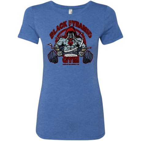 T-Shirts Vintage Royal / Small Black Pyramid Gym Women's Triblend T-Shirt