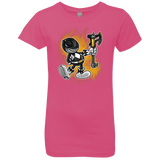 T-Shirts Hot Pink / YXS Black Ranger Artwork Girls Premium T-Shirt