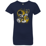 T-Shirts Midnight Navy / YXS Black Ranger Artwork Girls Premium T-Shirt