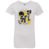T-Shirts White / YXS Black Ranger Artwork Girls Premium T-Shirt