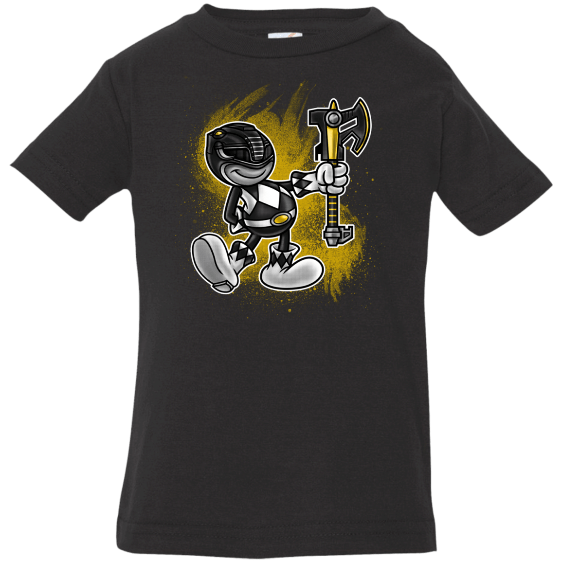 T-Shirts Black / 6 Months Black Ranger Artwork Infant PremiumT-Shirt