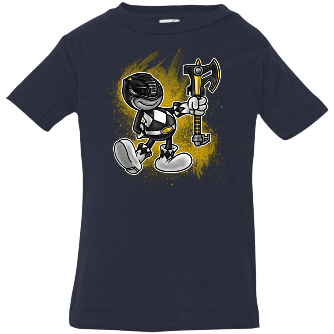 T-Shirts Navy / 6 Months Black Ranger Artwork Infant PremiumT-Shirt