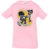 T-Shirts Pink / 6 Months Black Ranger Artwork Infant PremiumT-Shirt