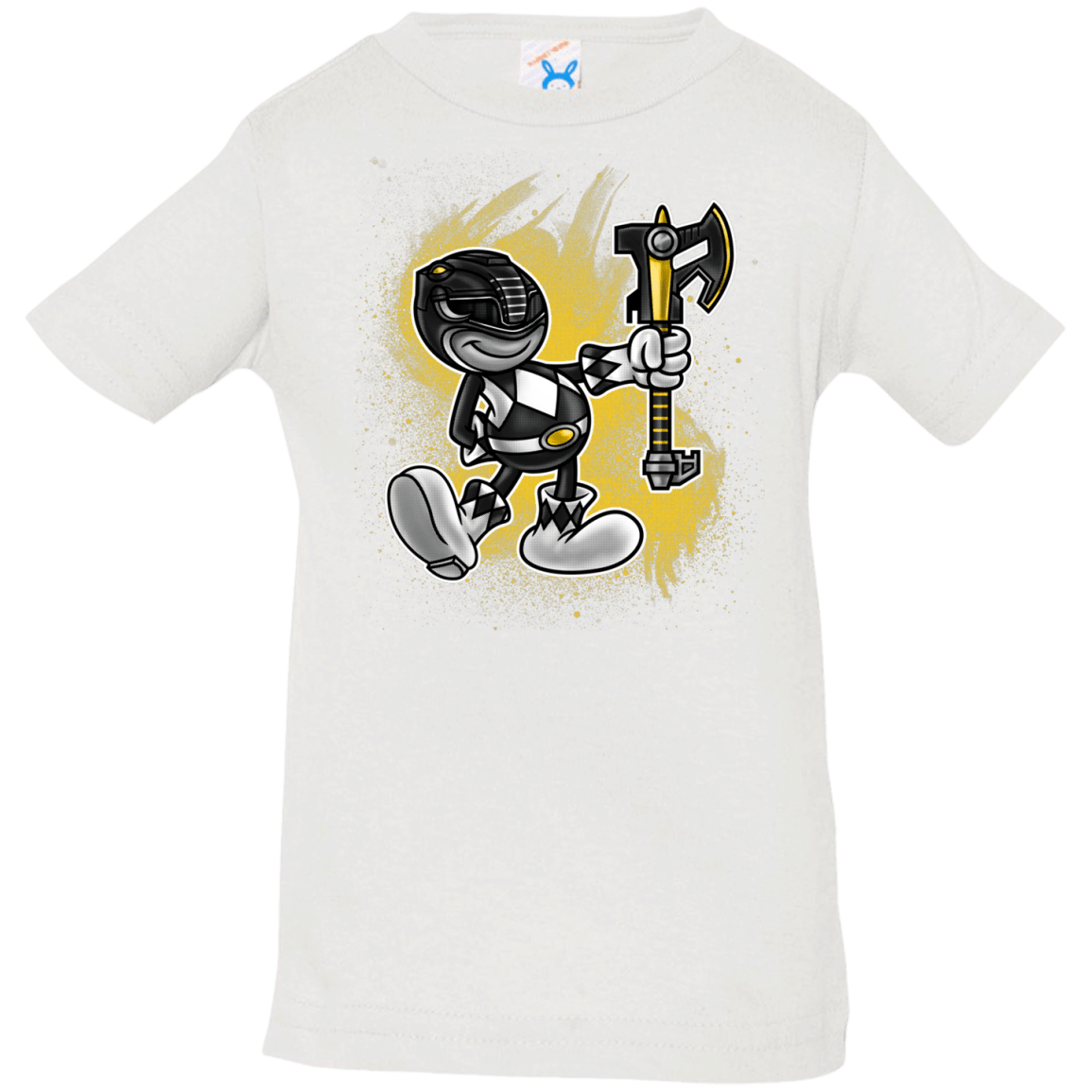 T-Shirts White / 6 Months Black Ranger Artwork Infant PremiumT-Shirt