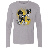 T-Shirts Heather Grey / Small Black Ranger Artwork Men's Premium Long Sleeve