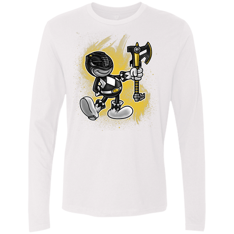 T-Shirts White / Small Black Ranger Artwork Men's Premium Long Sleeve