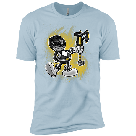 T-Shirts Light Blue / X-Small Black Ranger Artwork Men's Premium T-Shirt
