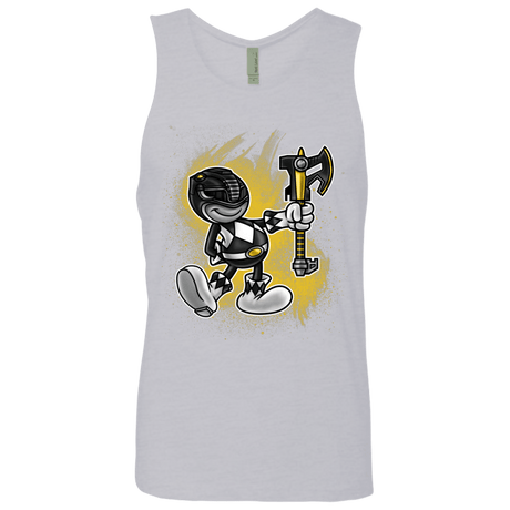 T-Shirts Heather Grey / Small Black Ranger Artwork Men's Premium Tank Top