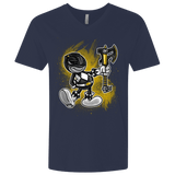 T-Shirts Midnight Navy / X-Small Black Ranger Artwork Men's Premium V-Neck