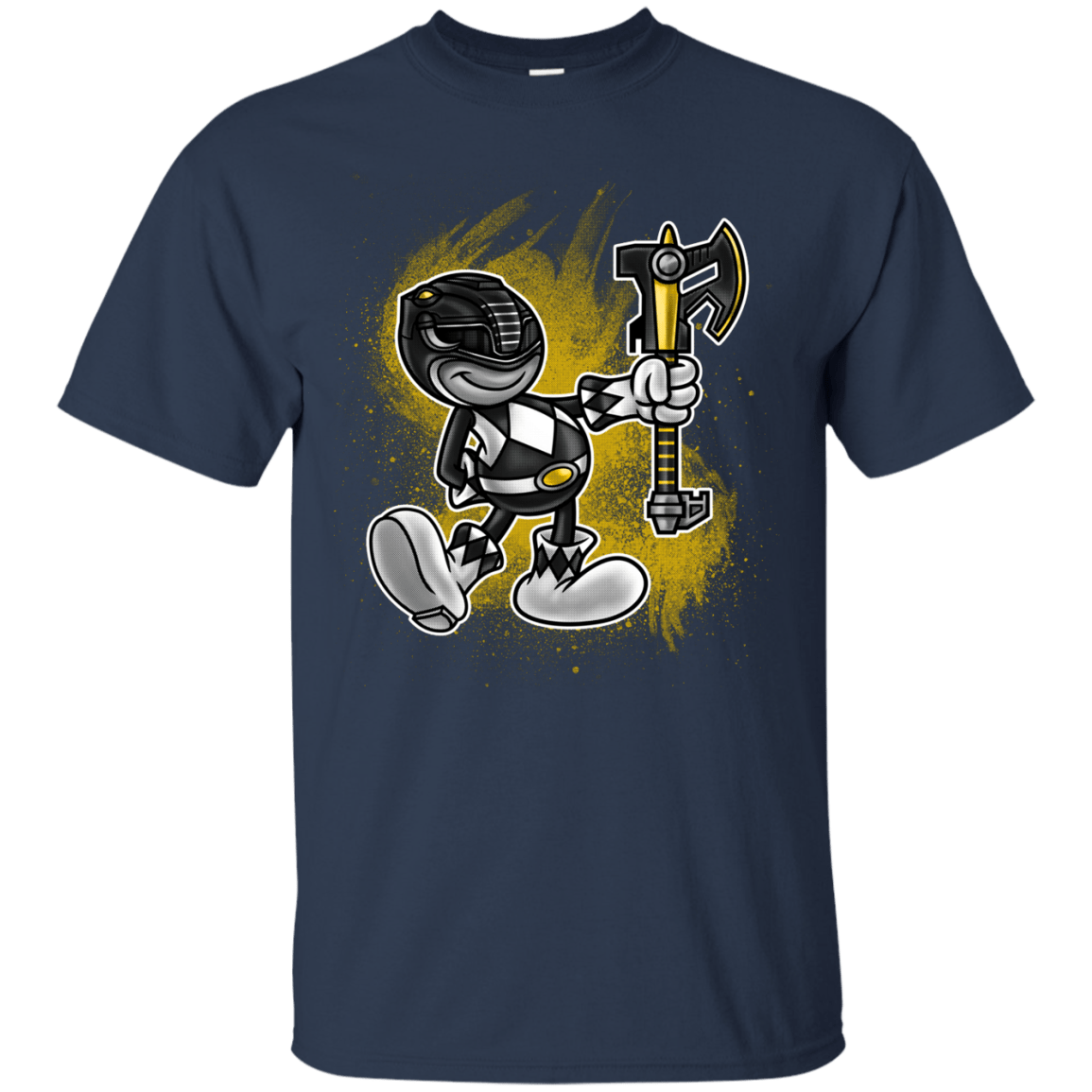 Black Ranger Artwork T-Shirt