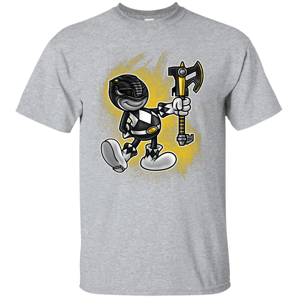 T-Shirts Sport Grey / Small Black Ranger Artwork T-Shirt