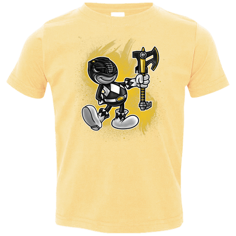 T-Shirts Butter / 2T Black Ranger Artwork Toddler Premium T-Shirt