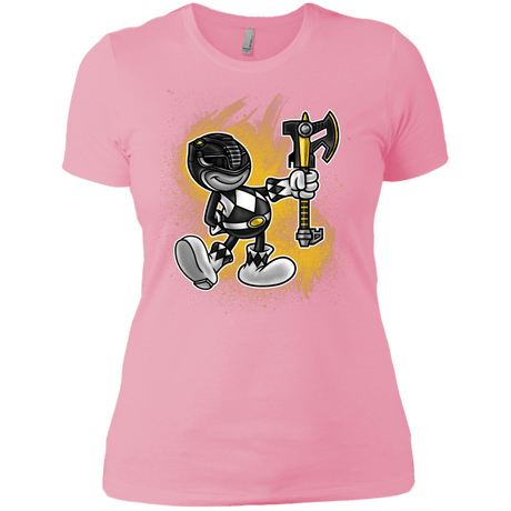 T-Shirts Light Pink / X-Small Black Ranger Artwork Women's Premium T-Shirt