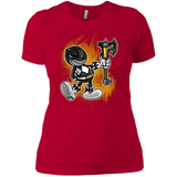 T-Shirts Red / X-Small Black Ranger Artwork Women's Premium T-Shirt