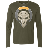 T-Shirts Military Green / Small Black Robed Terrorist Men's Premium Long Sleeve