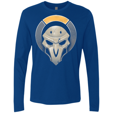 T-Shirts Royal / Small Black Robed Terrorist Men's Premium Long Sleeve