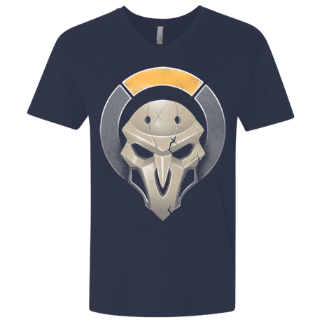 T-Shirts Midnight Navy / X-Small Black Robed Terrorist Men's Premium V-Neck