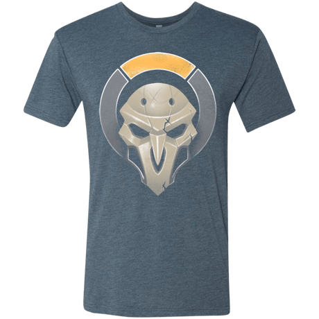 T-Shirts Indigo / Small Black Robed Terrorist Men's Triblend T-Shirt