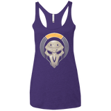 T-Shirts Purple Rush / X-Small Black Robed Terrorist Women's Triblend Racerback Tank