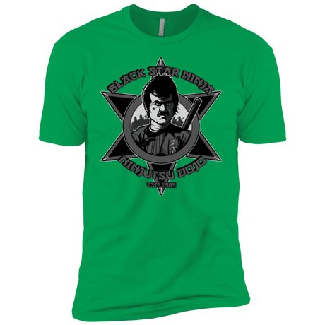 T-Shirts Kelly Green / YXS Black Star Dojo Boys Premium T-Shirt