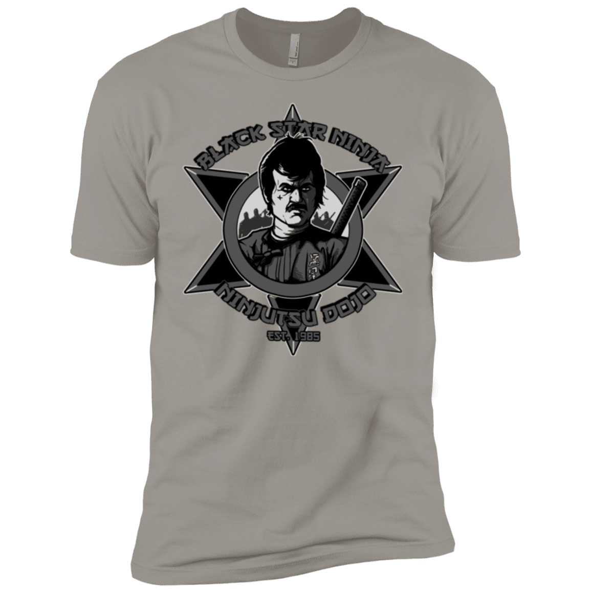 T-Shirts Light Grey / YXS Black Star Dojo Boys Premium T-Shirt