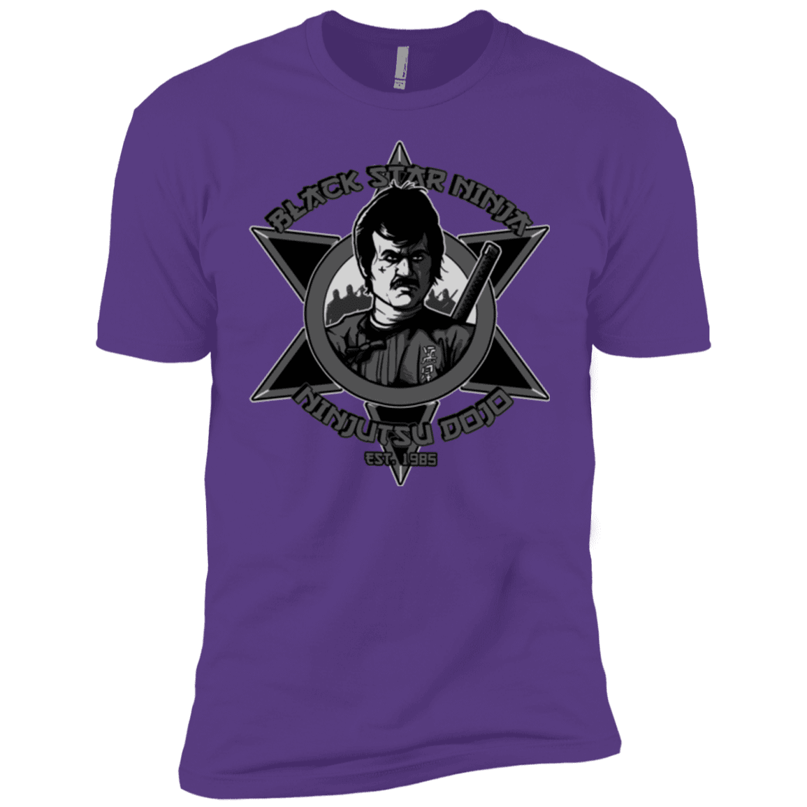 T-Shirts Purple Rush / YXS Black Star Dojo Boys Premium T-Shirt
