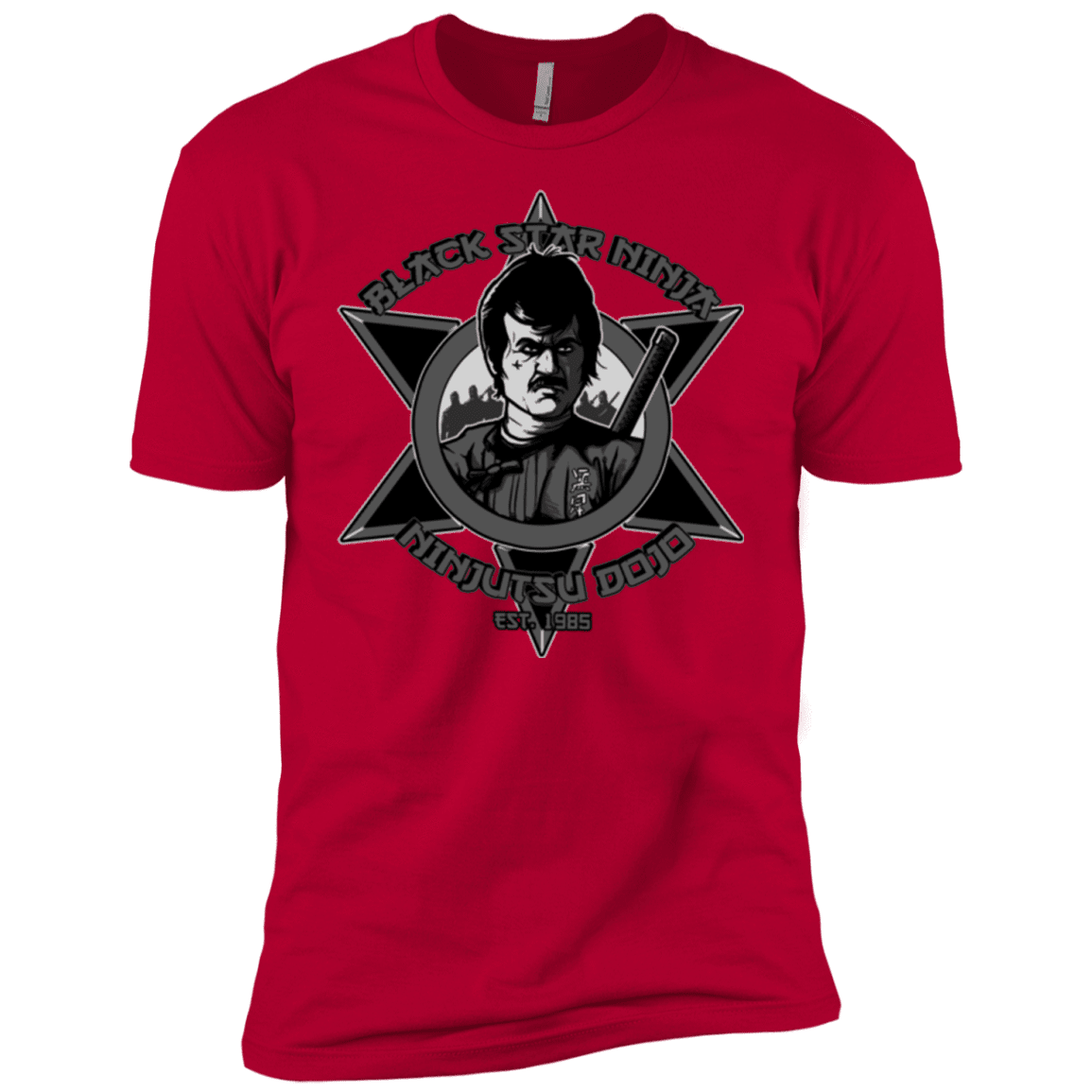 T-Shirts Red / YXS Black Star Dojo Boys Premium T-Shirt