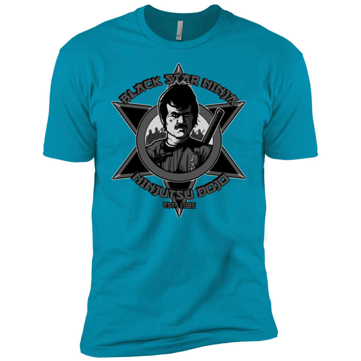 T-Shirts Turquoise / YXS Black Star Dojo Boys Premium T-Shirt