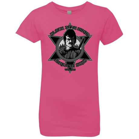 T-Shirts Hot Pink / YXS Black Star Dojo Girls Premium T-Shirt