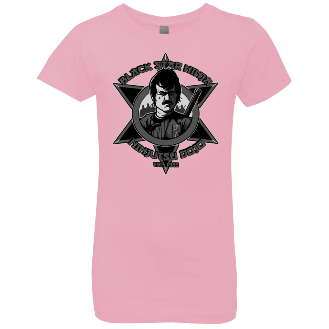 T-Shirts Light Pink / YXS Black Star Dojo Girls Premium T-Shirt