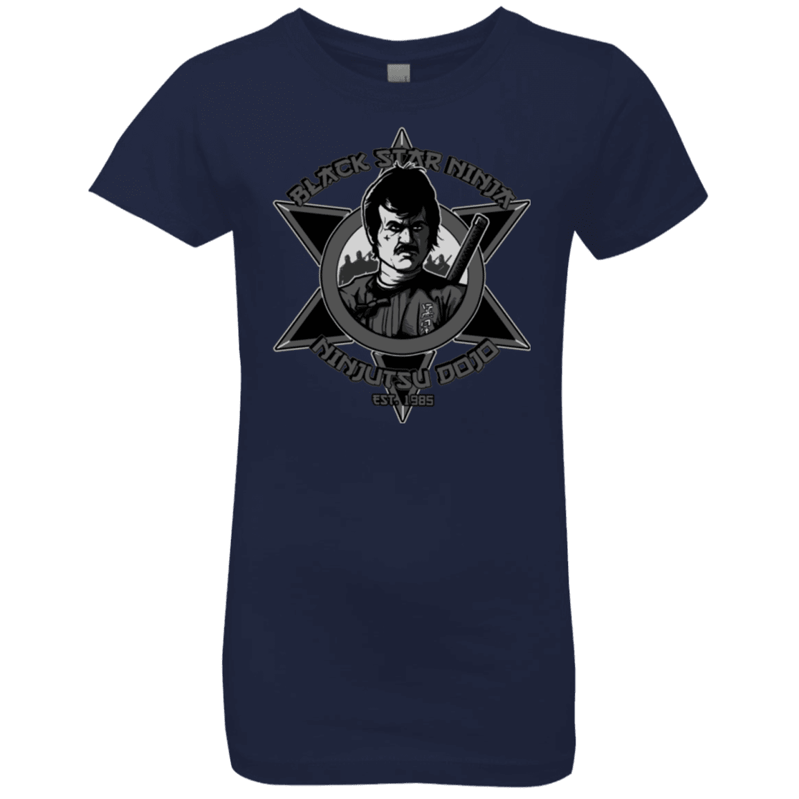 T-Shirts Midnight Navy / YXS Black Star Dojo Girls Premium T-Shirt