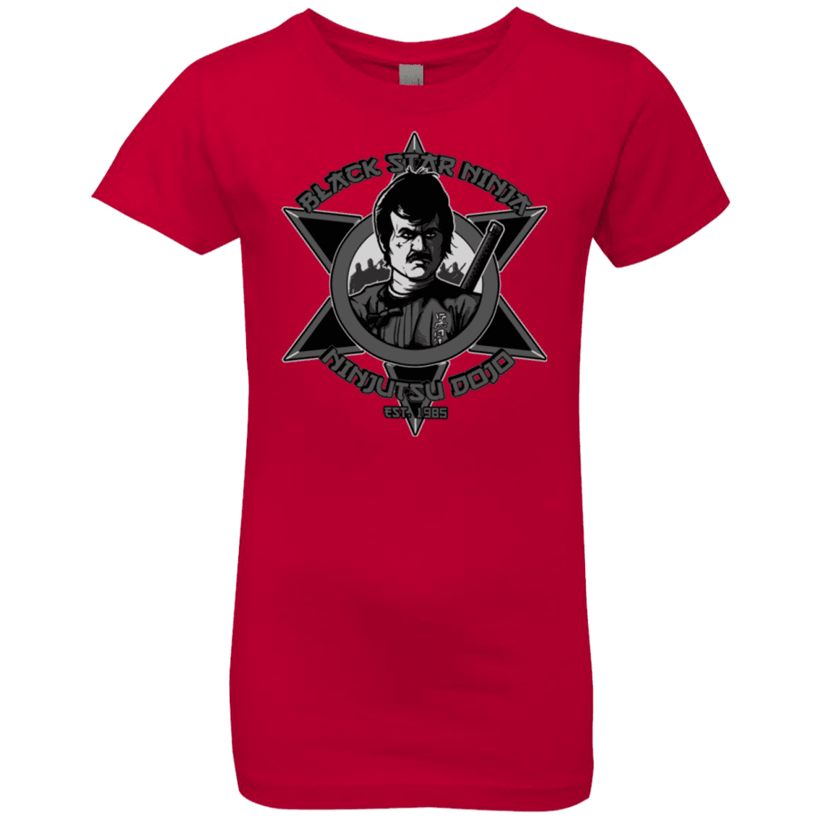 T-Shirts Red / YXS Black Star Dojo Girls Premium T-Shirt