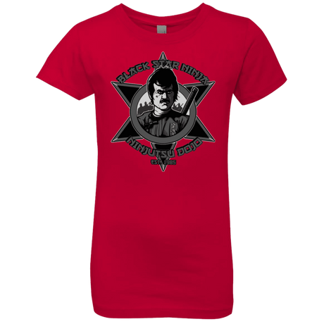 T-Shirts Red / YXS Black Star Dojo Girls Premium T-Shirt