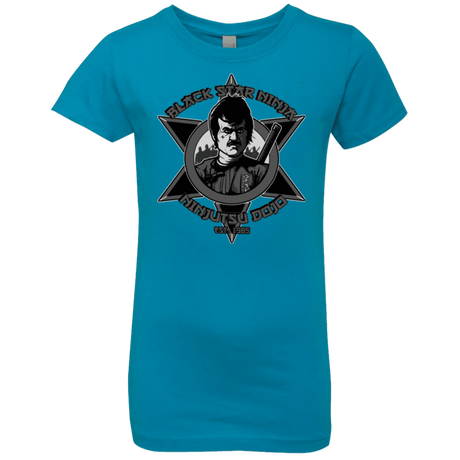 T-Shirts Turquoise / YXS Black Star Dojo Girls Premium T-Shirt