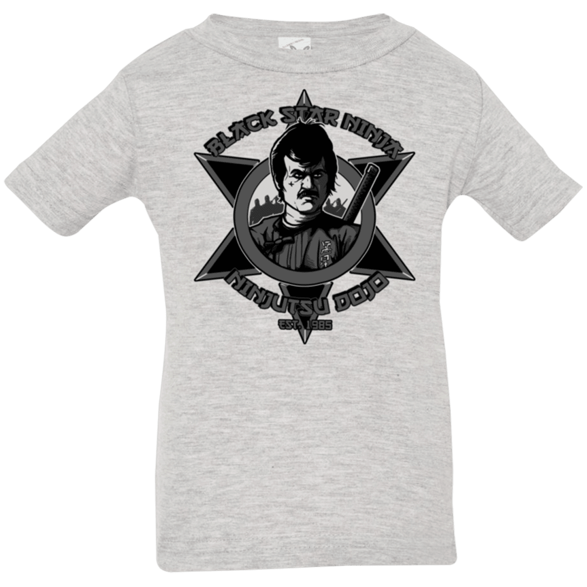 T-Shirts Heather Grey / 6 Months Black Star Dojo Infant Premium T-Shirt