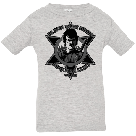 T-Shirts Heather Grey / 6 Months Black Star Dojo Infant Premium T-Shirt