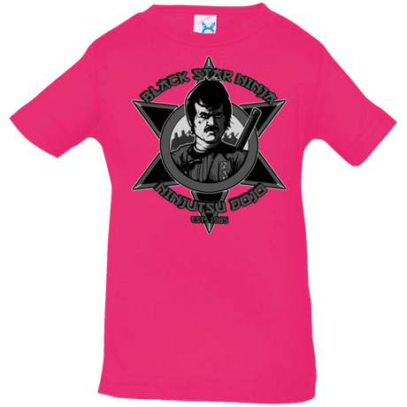 T-Shirts Hot Pink / 6 Months Black Star Dojo Infant Premium T-Shirt
