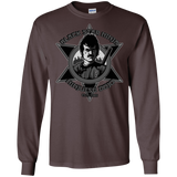 T-Shirts Dark Chocolate / S Black Star Dojo Men's Long Sleeve T-Shirt