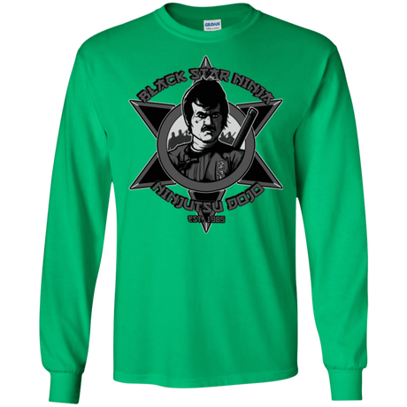 T-Shirts Irish Green / S Black Star Dojo Men's Long Sleeve T-Shirt