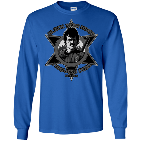 T-Shirts Royal / S Black Star Dojo Men's Long Sleeve T-Shirt