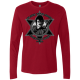 T-Shirts Cardinal / S Black Star Dojo Men's Premium Long Sleeve