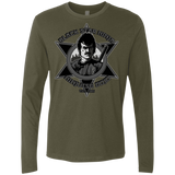T-Shirts Military Green / S Black Star Dojo Men's Premium Long Sleeve