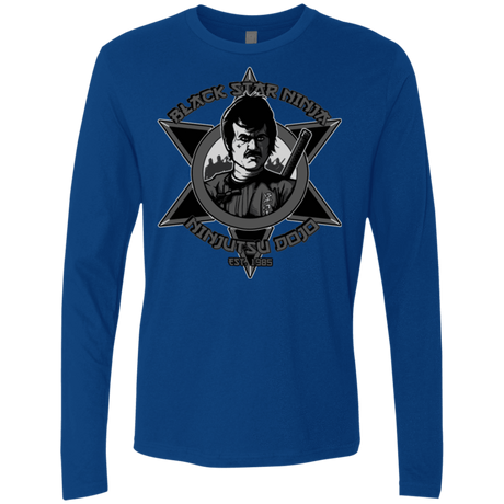 T-Shirts Royal / S Black Star Dojo Men's Premium Long Sleeve