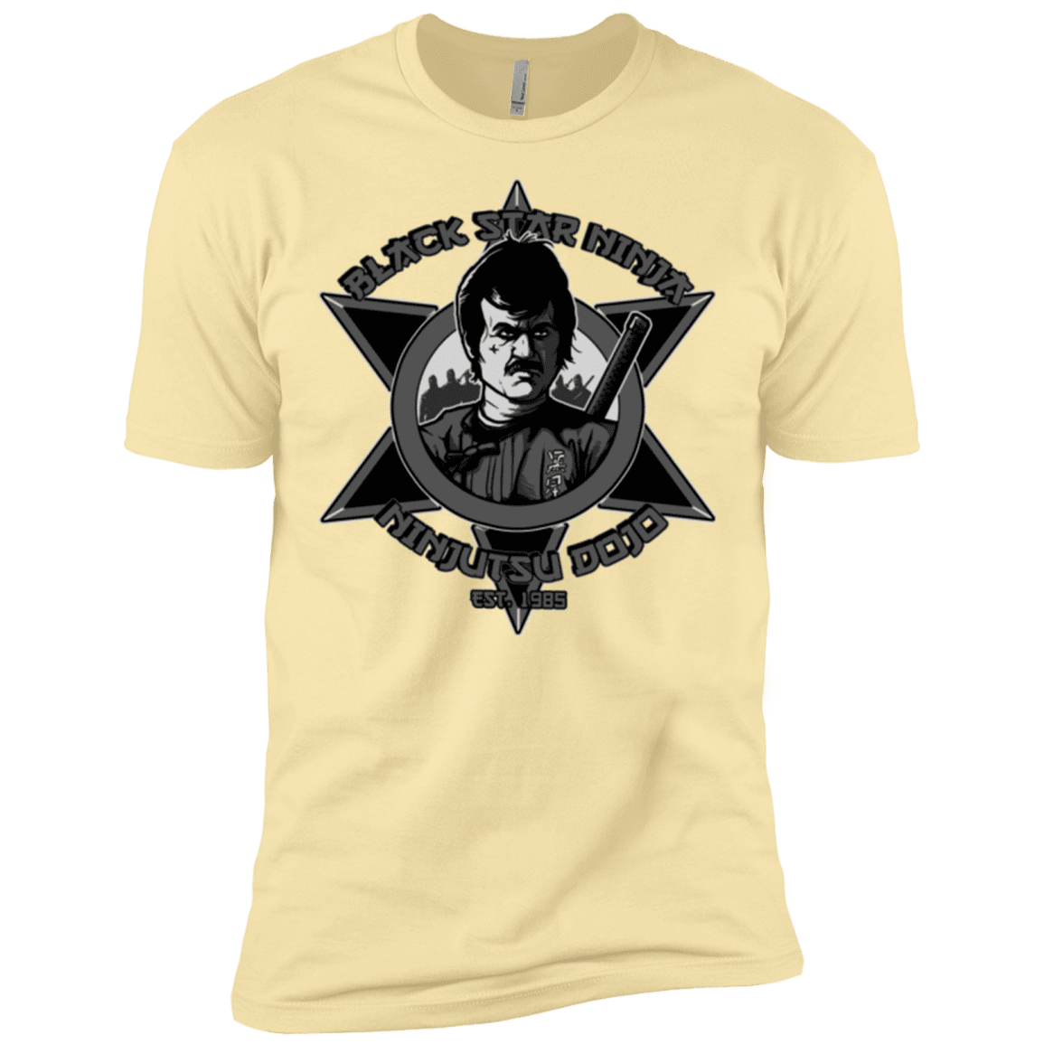 T-Shirts Banana Cream / X-Small Black Star Dojo Men's Premium T-Shirt