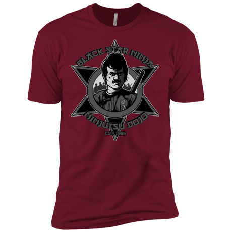 T-Shirts Cardinal / X-Small Black Star Dojo Men's Premium T-Shirt
