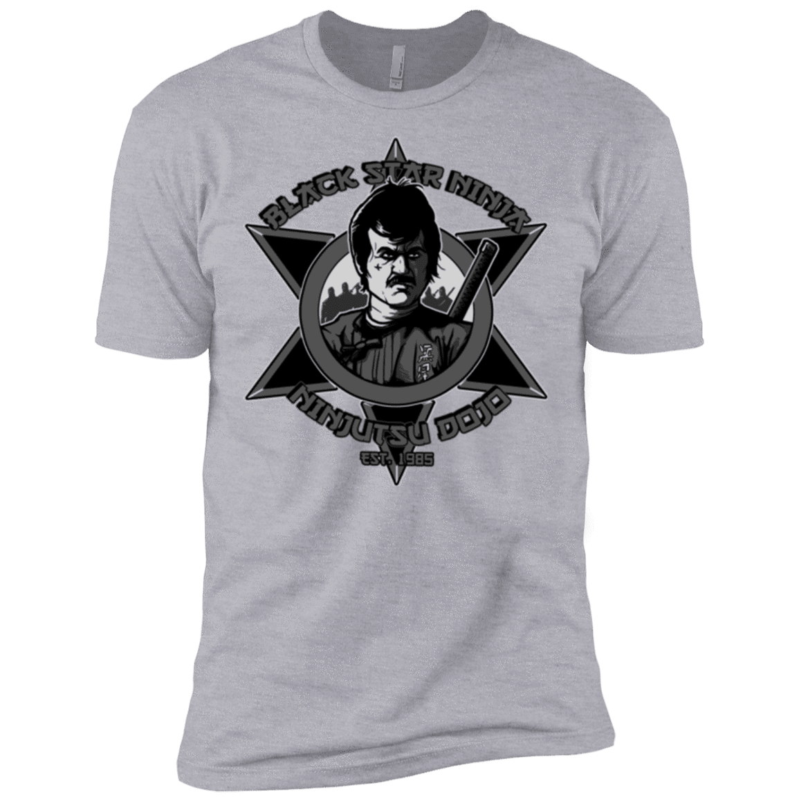 T-Shirts Heather Grey / X-Small Black Star Dojo Men's Premium T-Shirt
