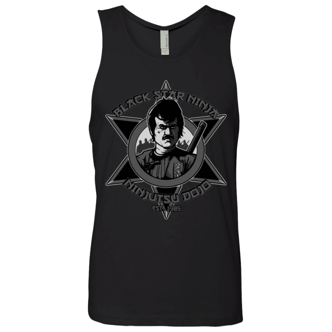 T-Shirts Black / S Black Star Dojo Men's Premium Tank Top